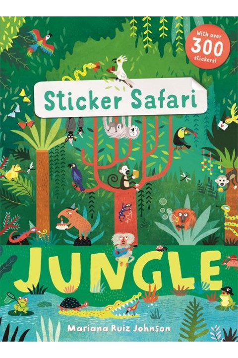 Sticker Safari Jungle Paperback
